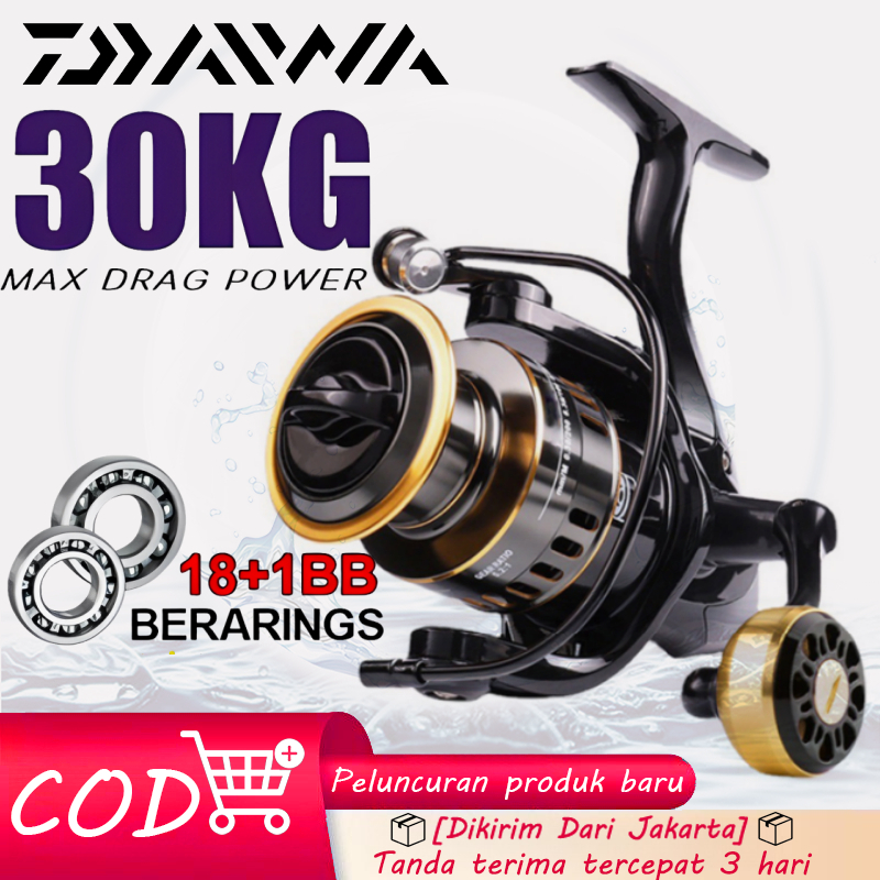 Spot Indonesia❕❕ COD Reel Pancing Power Handle Kenzi Alfa 800/1000/2000/3000/5000/6000 Japan Quality