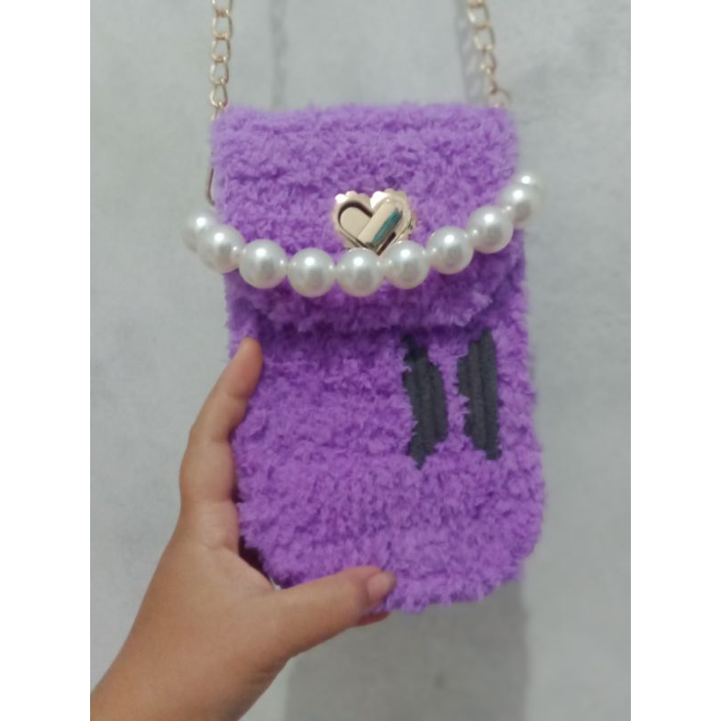 [PO]Tas selempang HP logo BTS