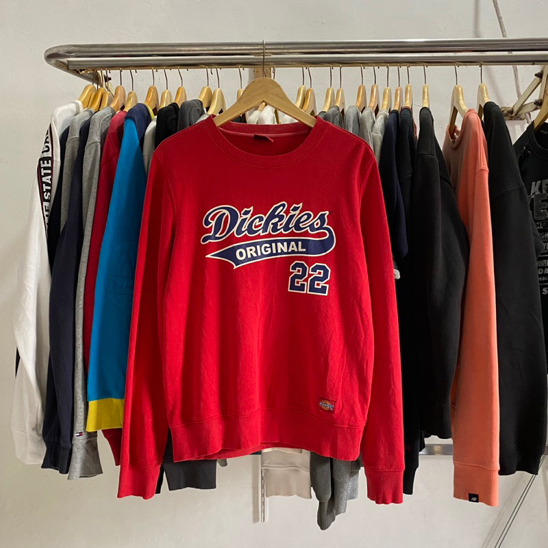 Crewneck Dickies 22 Red Second Original