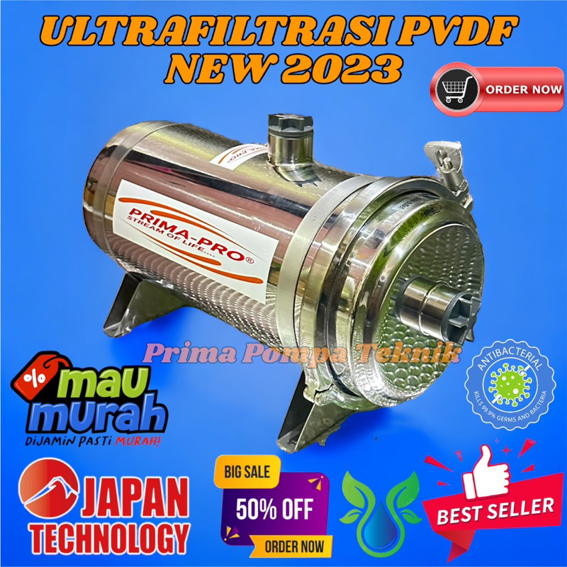 Primapro Ultrafiltrasi pvdf 3000 lph Filter air Pvdf Uf 3000 lph Water purifier UF PVDF 3000 Lph Fil