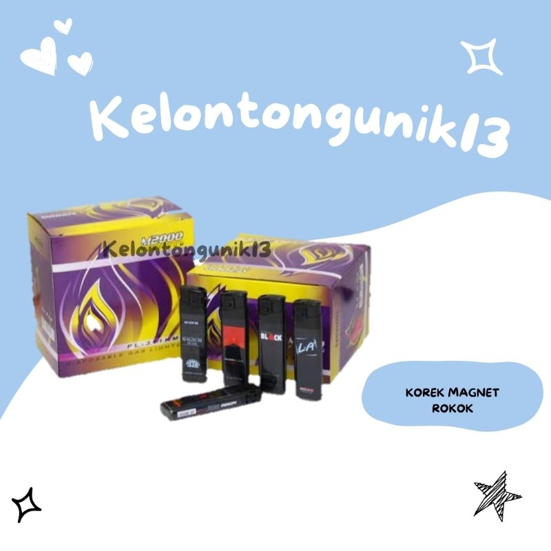 KOREK GAS MAGNET M2000 BLACK - KOREK MAGNET M2000 / KOREK GAS MAGNET ROKO