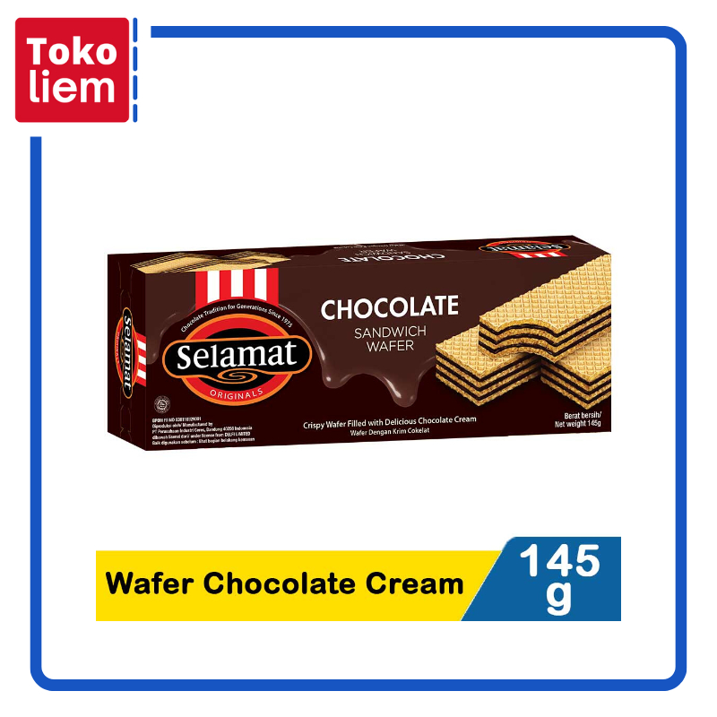 

Selamat Wafer Chocolate Cream 145G