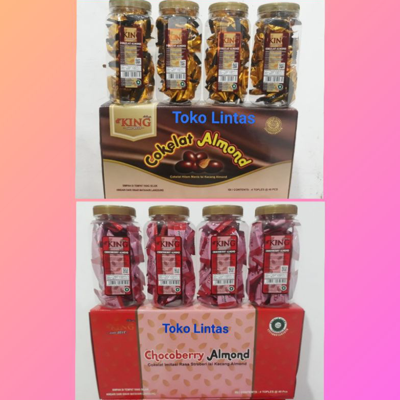 

2.2 Promo >> Cokelat Kacang Almond Bonibol D'King Per Dus isi 4 Toples