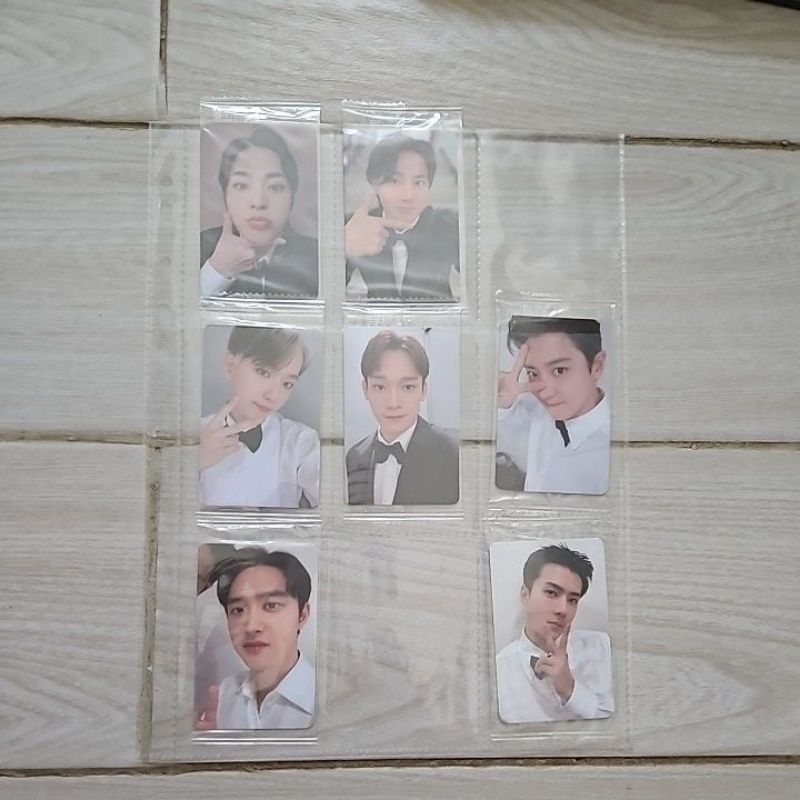 EXO ktown fs fansign pc photocard official exist cream soda xiumin suho baekhyun chen chanyeol kyung