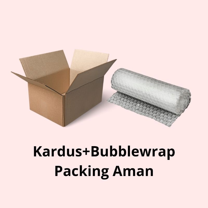 

Packaging Kardus dan Bubblewrap