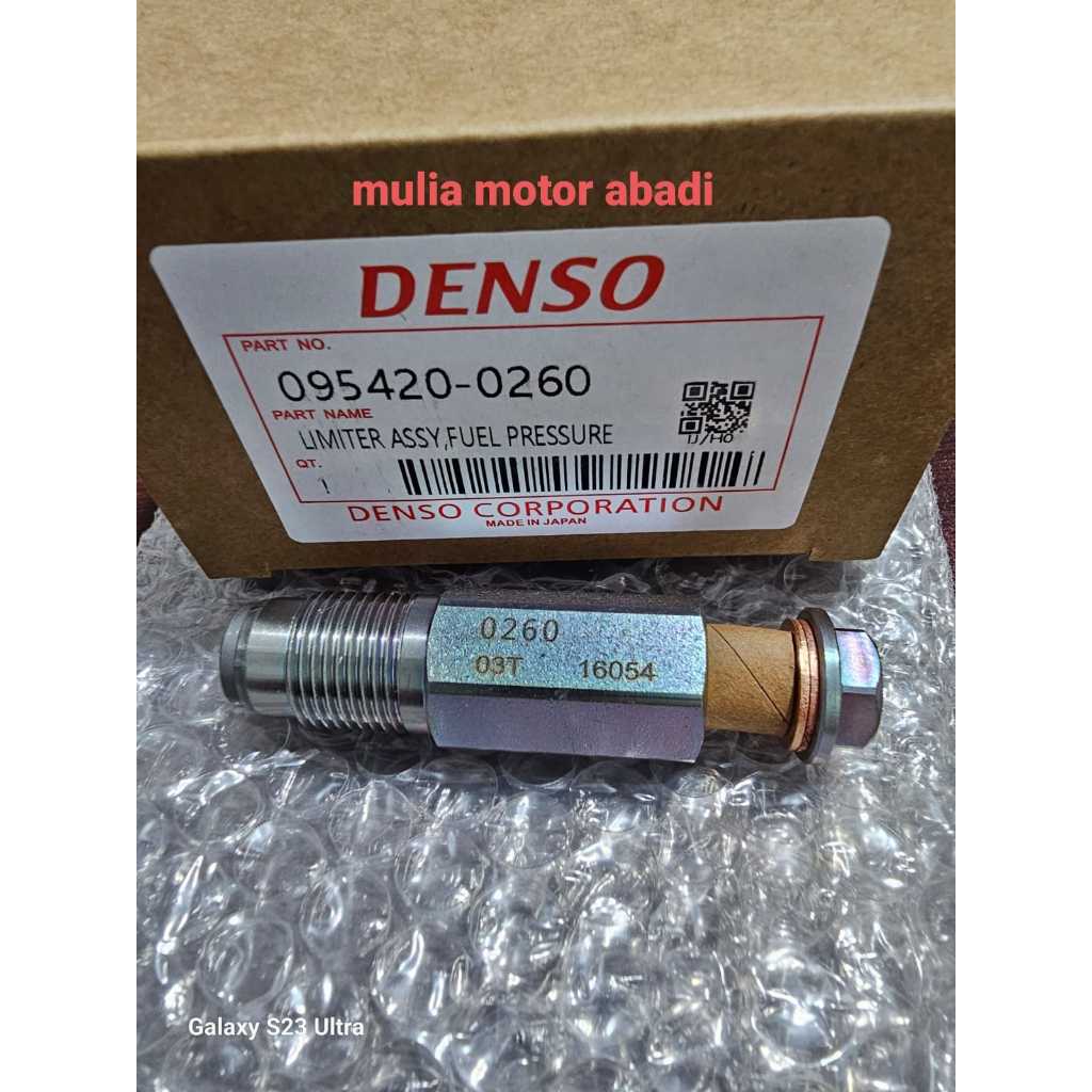 Valve limiter fuel pressure Triton Pajero sport