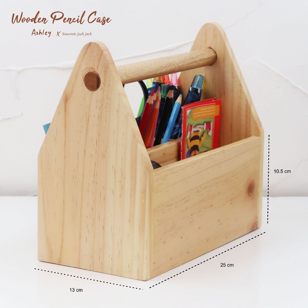 

WOODEN PENCIL CASE / KOTAK PENCIL KAYU