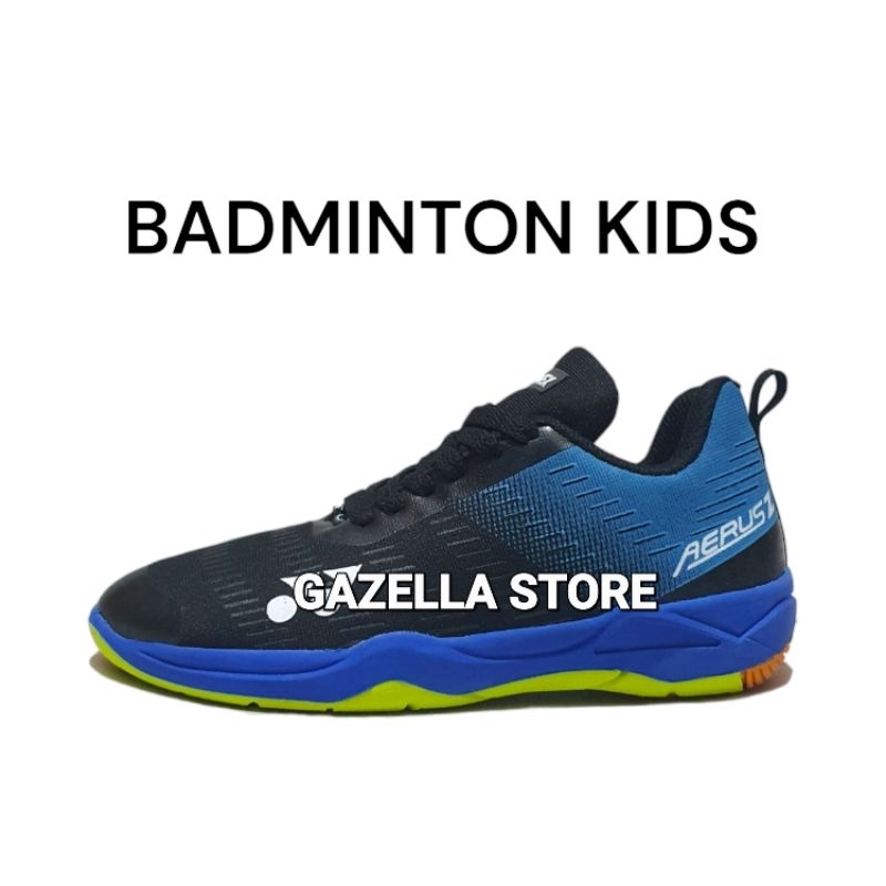 sepatu bulutangkis anak pria wanita / badminton sol ful karet