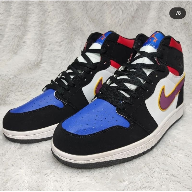 Nike Air Jordan 1 Mid SE Top 3 Lakers