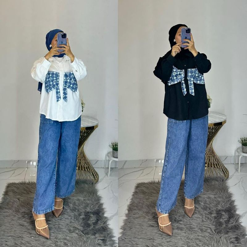 Setcel Katun Terbaru / Setelan Celana Katun Terbaru / Setcel Crinkle Terbaru / Setelan Celana Crinkl