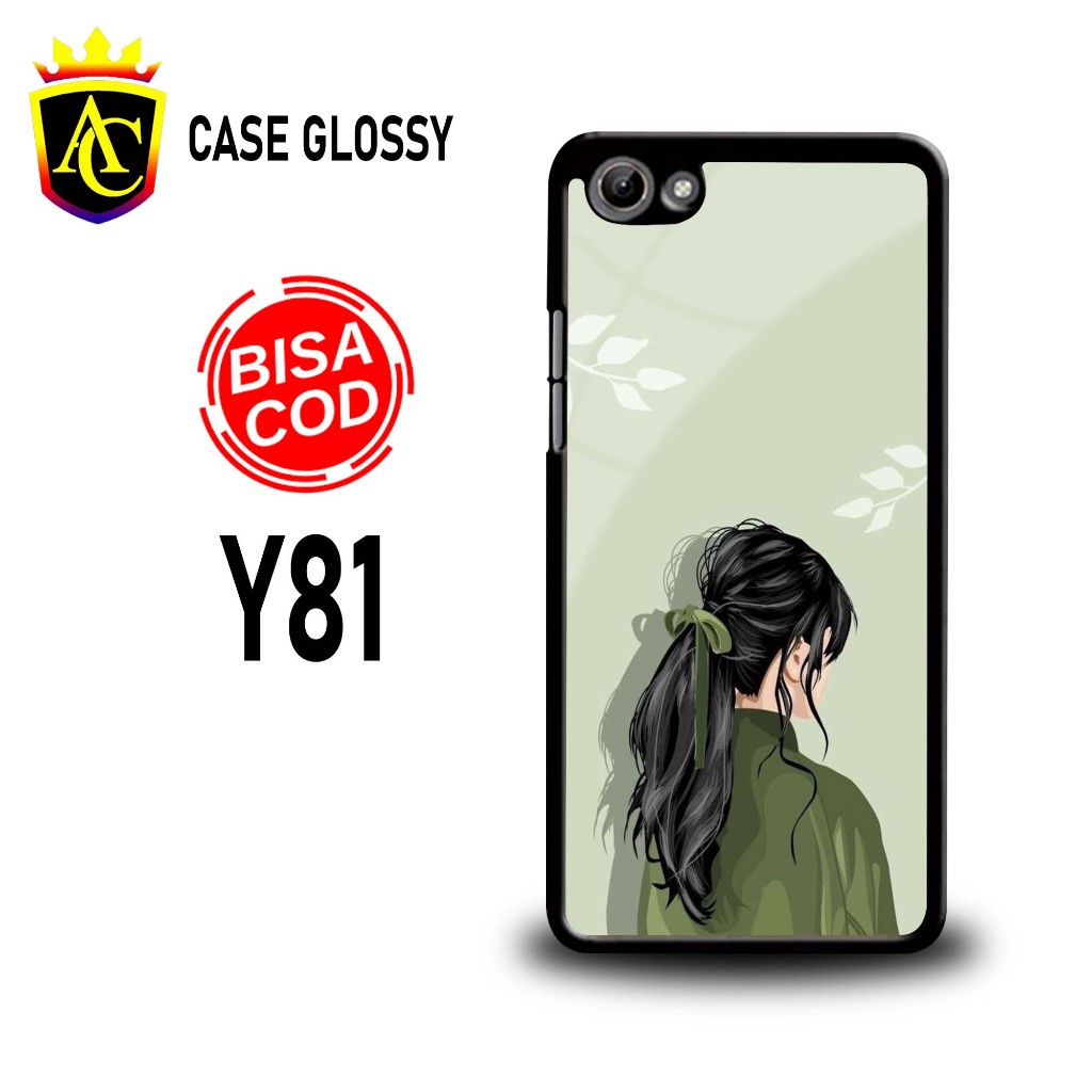 Case Vivo y81 Vivo y83 Vivo y93 Vivo y95 Vivo y91C Terbaru  - Hardcase 2d glossy - kesing hp - Hardc