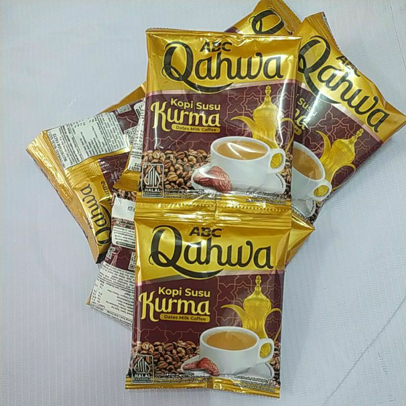 

Abc Qahwa 27g, isi 10sachet
