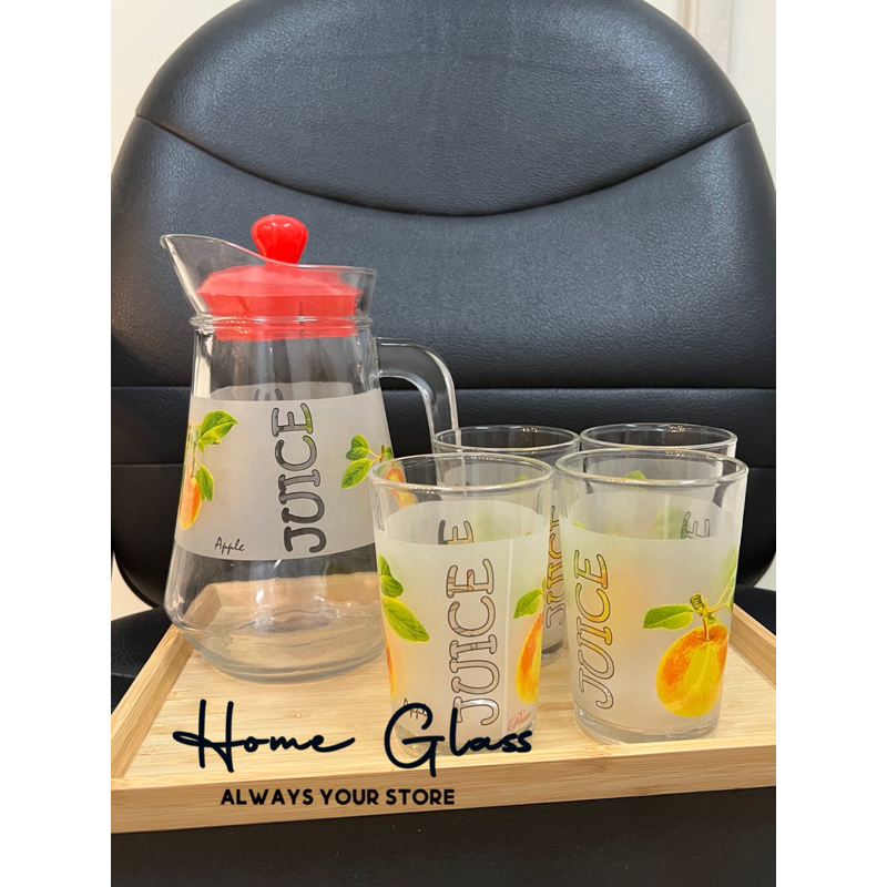 Drink Set Juicy/Drink Set isi 5pcs/Drink set Printing anti gores/Kado nikahan/Souvenir Cantik/Drink 