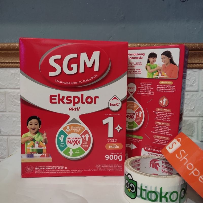 Susu SGM Eksplor 1 Plus Madu 900gram
