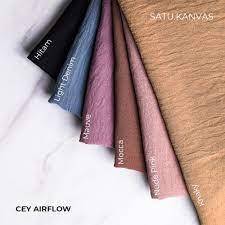 Kain Crinkle Airflow meteran premium | kain crinkle Cey Airflow Harga per 0.5 m