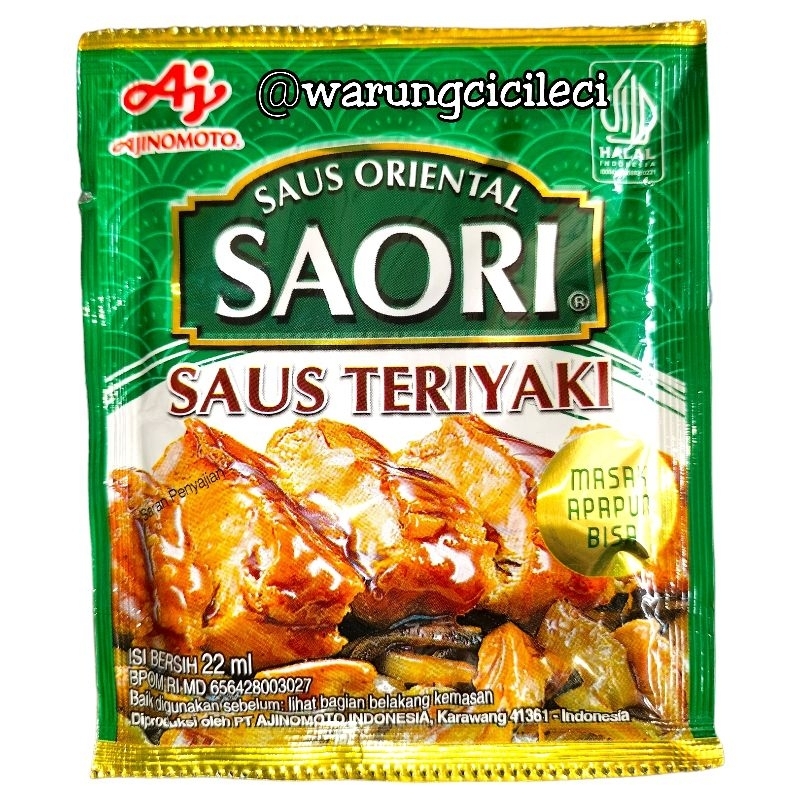 

AJINOMOTO - SAORI SAUS TERIYAKI 22ml
