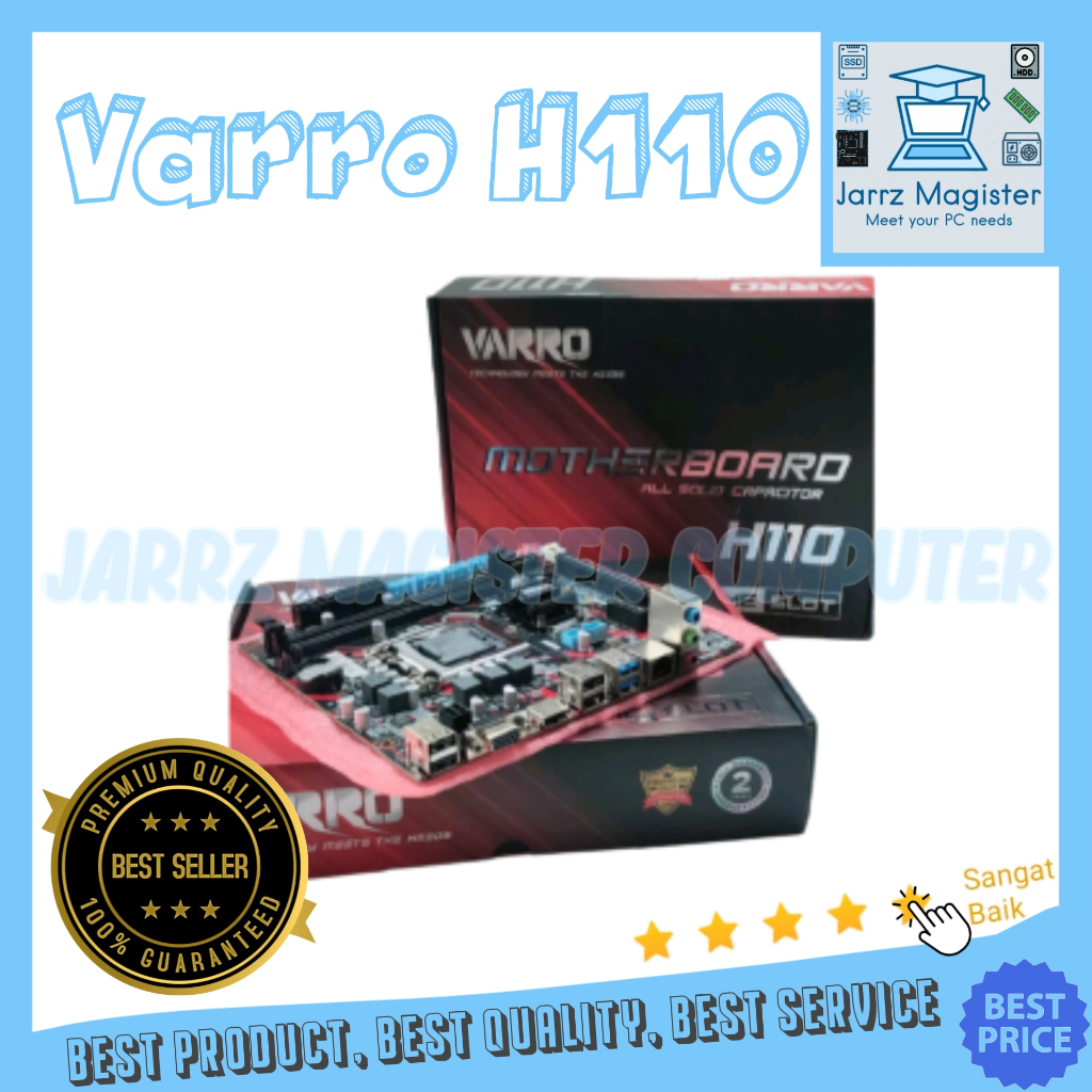 Motherboard Varro H110 Intel LGA 1151 DDR4 | Mainboard Varro H110 1151