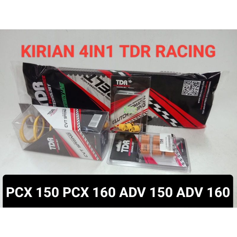 KIRIAN MATIC TDR RACING VANBELT TDR ORIGINAL PLUS PER CVT TDR 1500RPM PLUS PER SENTRI TDR 1500R PLUS