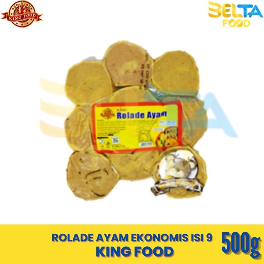 

Kingfood Rolade Ayam Ekonomis Isi 9 250g