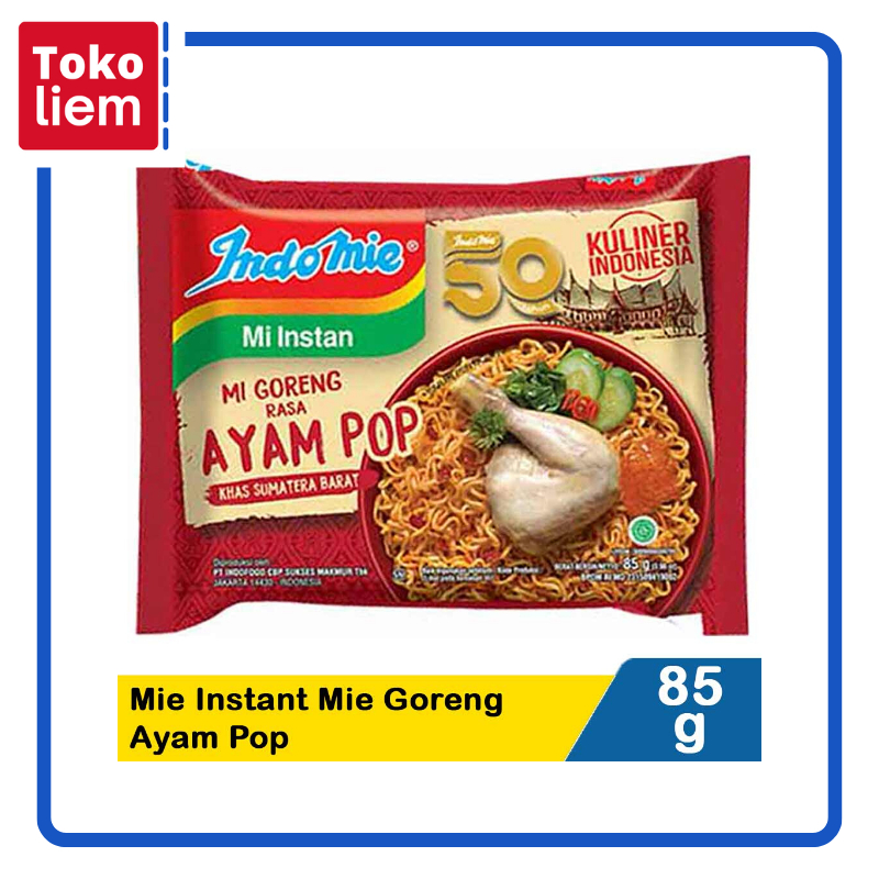 

Indomie Mie Goreng Ayam Pop 85G