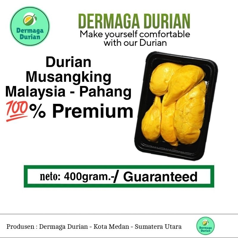 

DERMAGA DURIAN MUSANGKING MALAYSIA PAHANG / DURIAN MUSANGKING FROZEN / DURIAN MUSANGKING PREMIUM