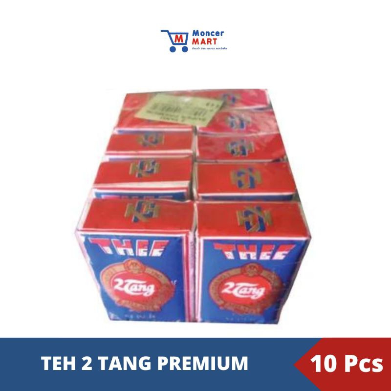 

Teh Cap 2 Tang Premium Teh Melati Harum Khas Slawi Tegal Pack Isi 10 Pcs