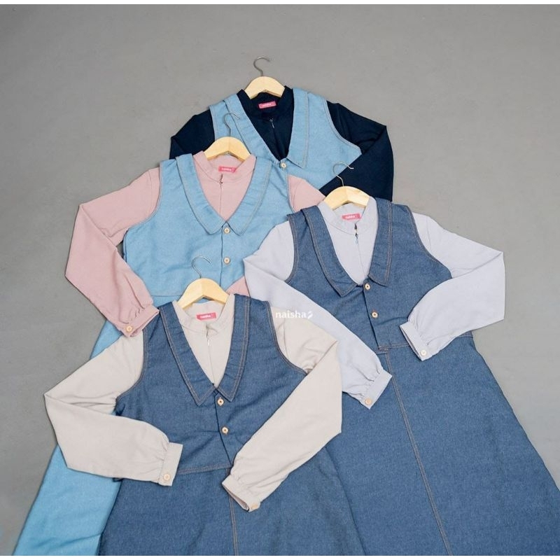 gamis kekinian merek naisha
