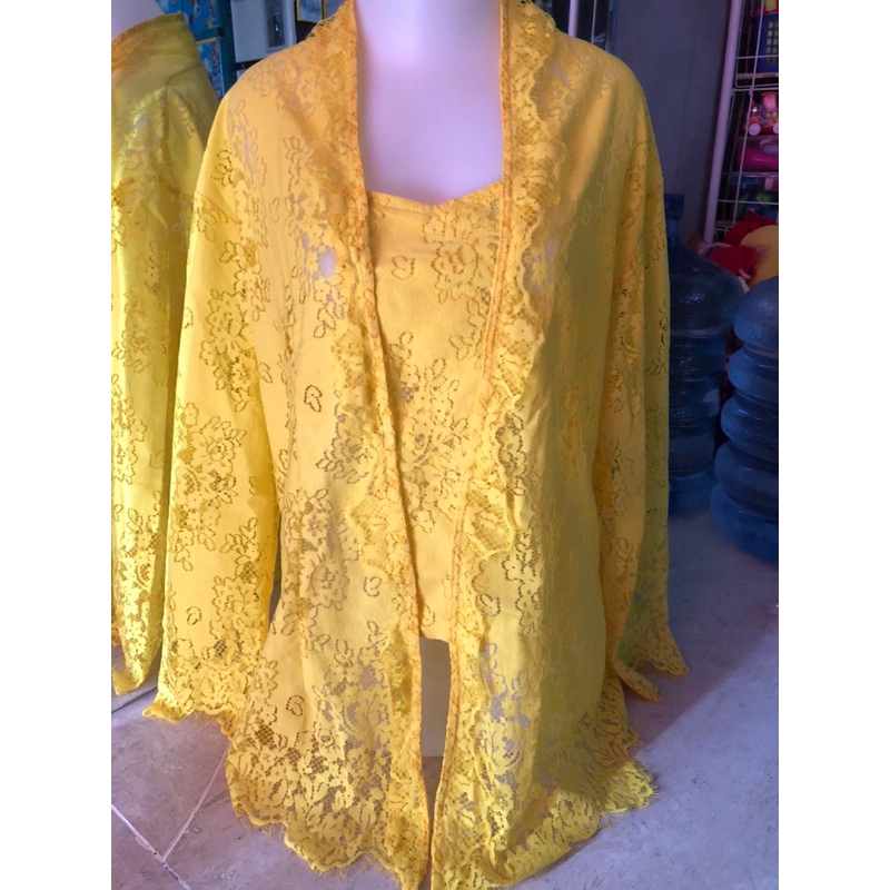 Kebaya Bali Kebaya Adem Kebaya Murah Kebaya Kuning Kebaya Bali Jumbo Bigsize Kebaya LD 110