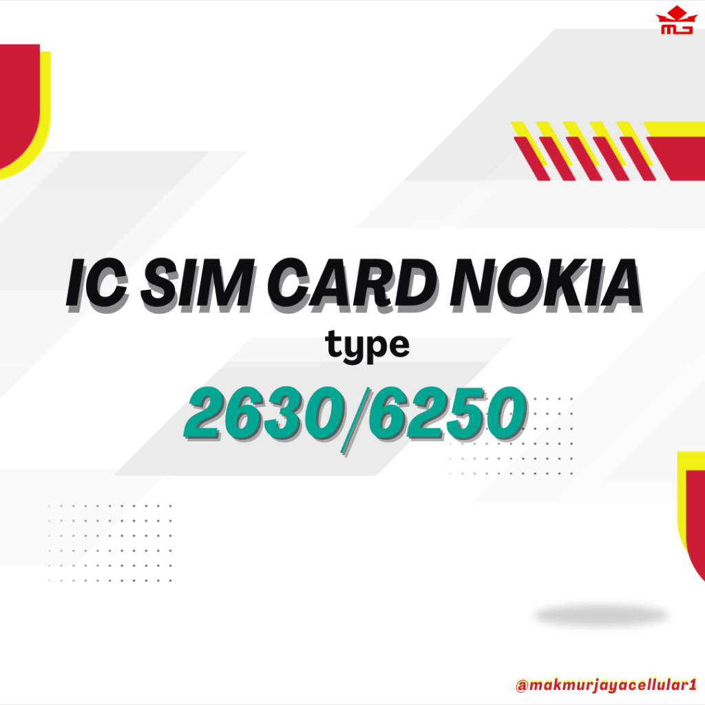 IC SIM CARD NOKIA 2630/6250