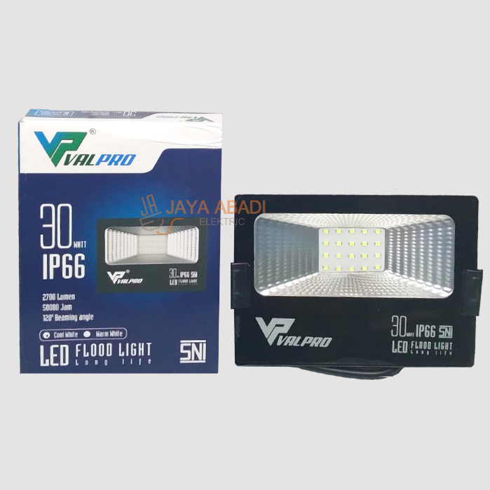 Lampu sorot 30 watt valpro lampu sorot tembak led 30 W outdoor