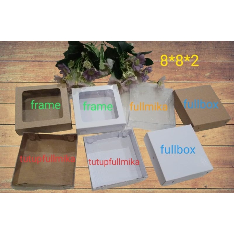 

Box ukuran 8*8*2 harga per pcs