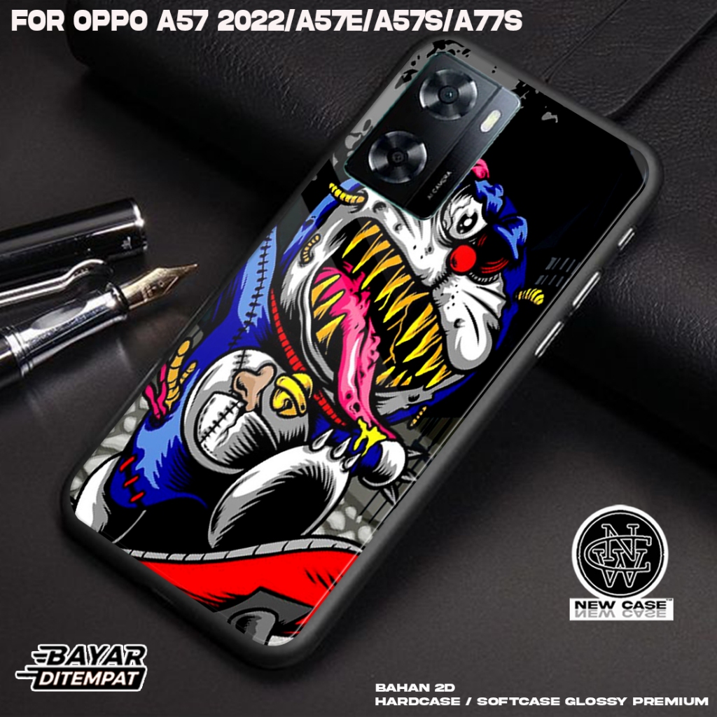 Case OPPO A57 2022 A57E A57S A77S - Casing Hp Terbaru 2023 Newcase [ MASK] Silikon Hp Mewah - Kesing