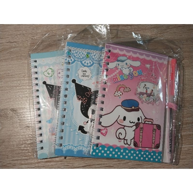

memo spiral sanrio pen/ memo pen/ note pen sanrio