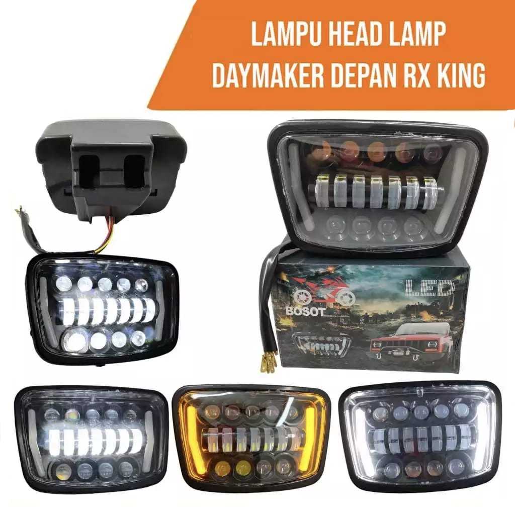 LAMPU HEADLAMP DAYMAKER LED LAMPU DEPAN RX KING