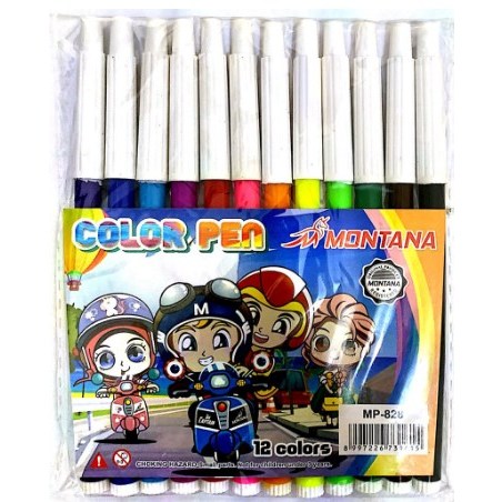 

YS SPIDOL KECIL 12 WARNA MP-828 1 SET / 12 PCS