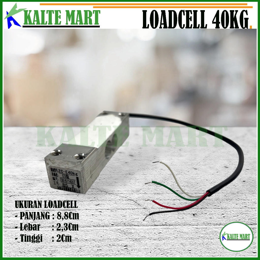 Sensor Timbangan 40kg Loadcell Timbangan Buah Loadcell 40kg