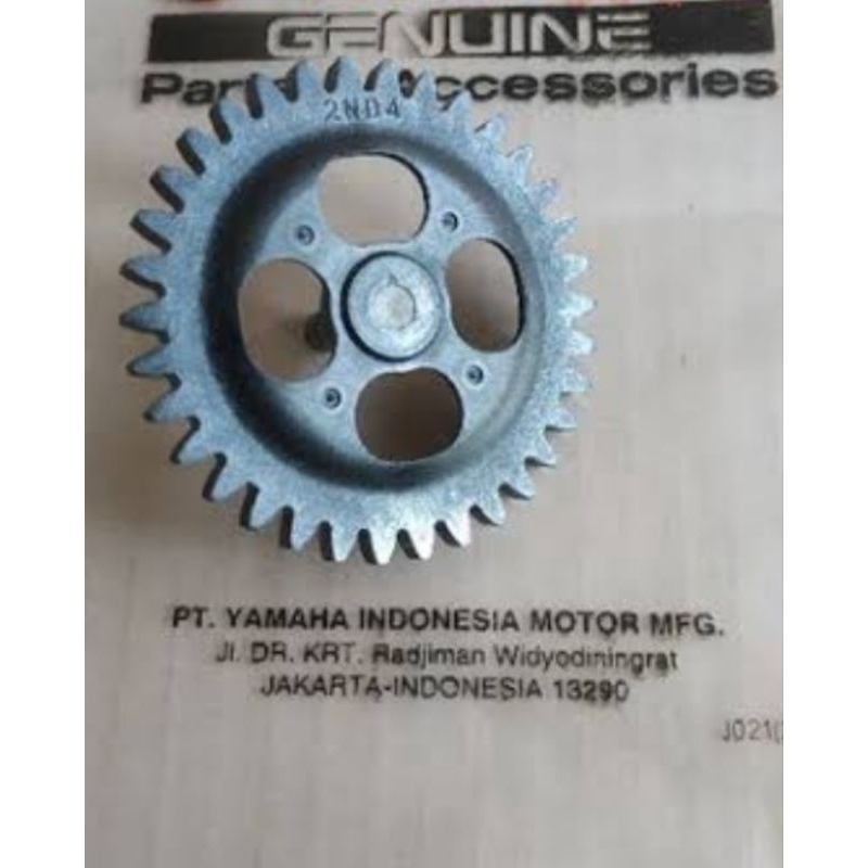 Gigi Pompa Oli Yamaha Jupiter Mx King Gigi Oli Pumb Motor Yamaha Jupiter Mx King