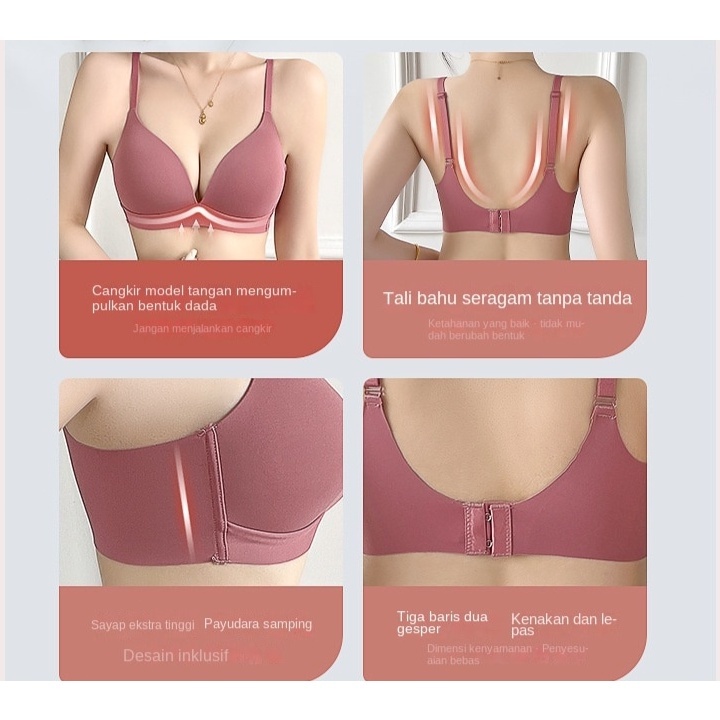 Secretworld Bh Tanpa Kawat Bra Push Up Pakaian Dalam Wanita Bra Jepang Merasa Baik Bra Sexy