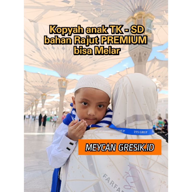PECI HAJI - KOPYAH HAJI - PECI NGAJI ANAK TK SD - PECI RAJIT PREMIUM