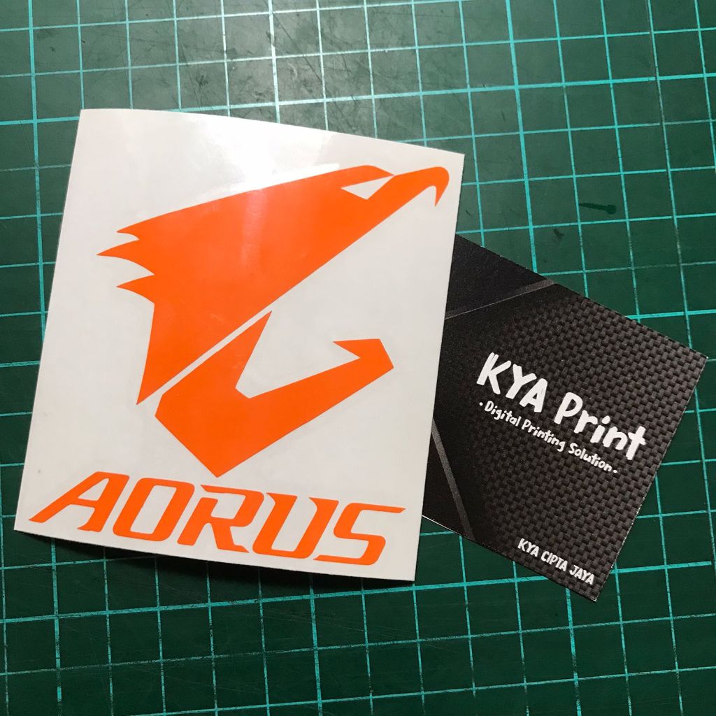 

Premium Cutting Sticker Aorus