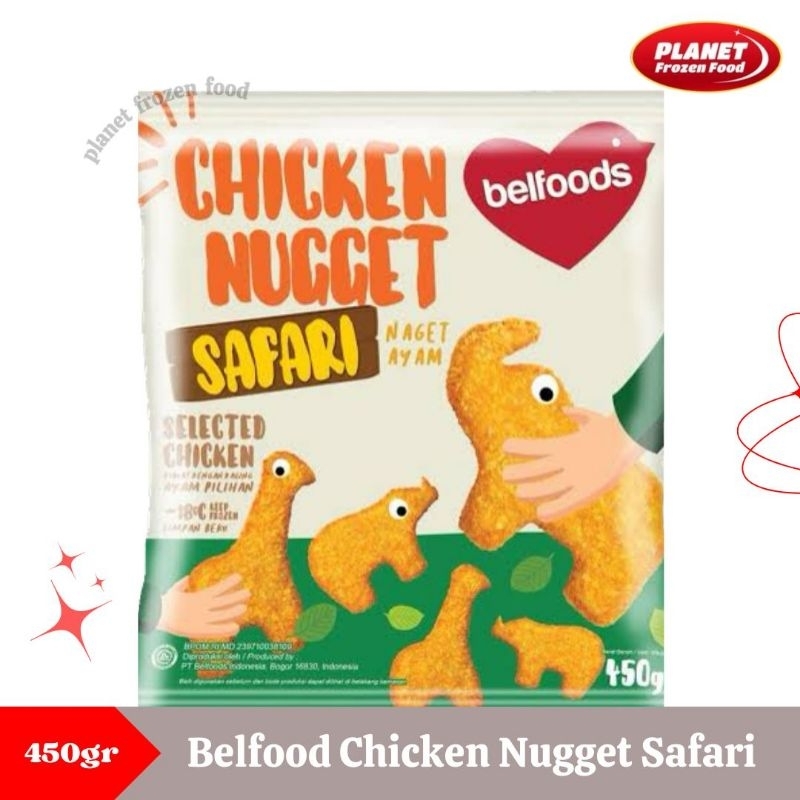 

BELFOODS CHICKEN NUGGET SAFARI