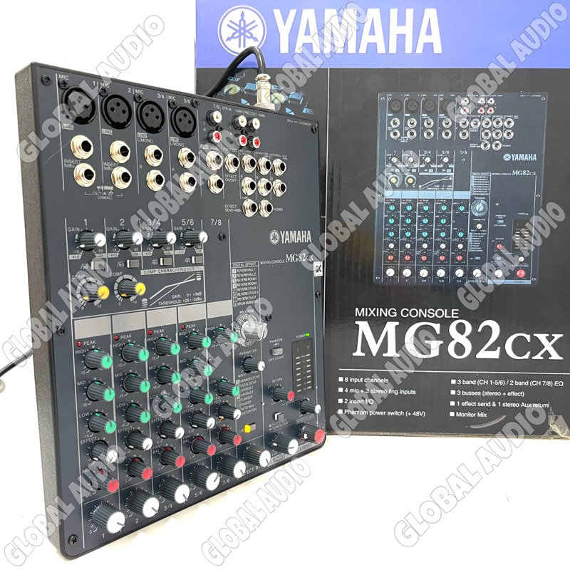 Mixer Audio Yamaha MG 82 CX 8channel Grade A Mixer Yamaha MG82CX Mg82 Cx Mixing 8 Channel YAMAHA MG 