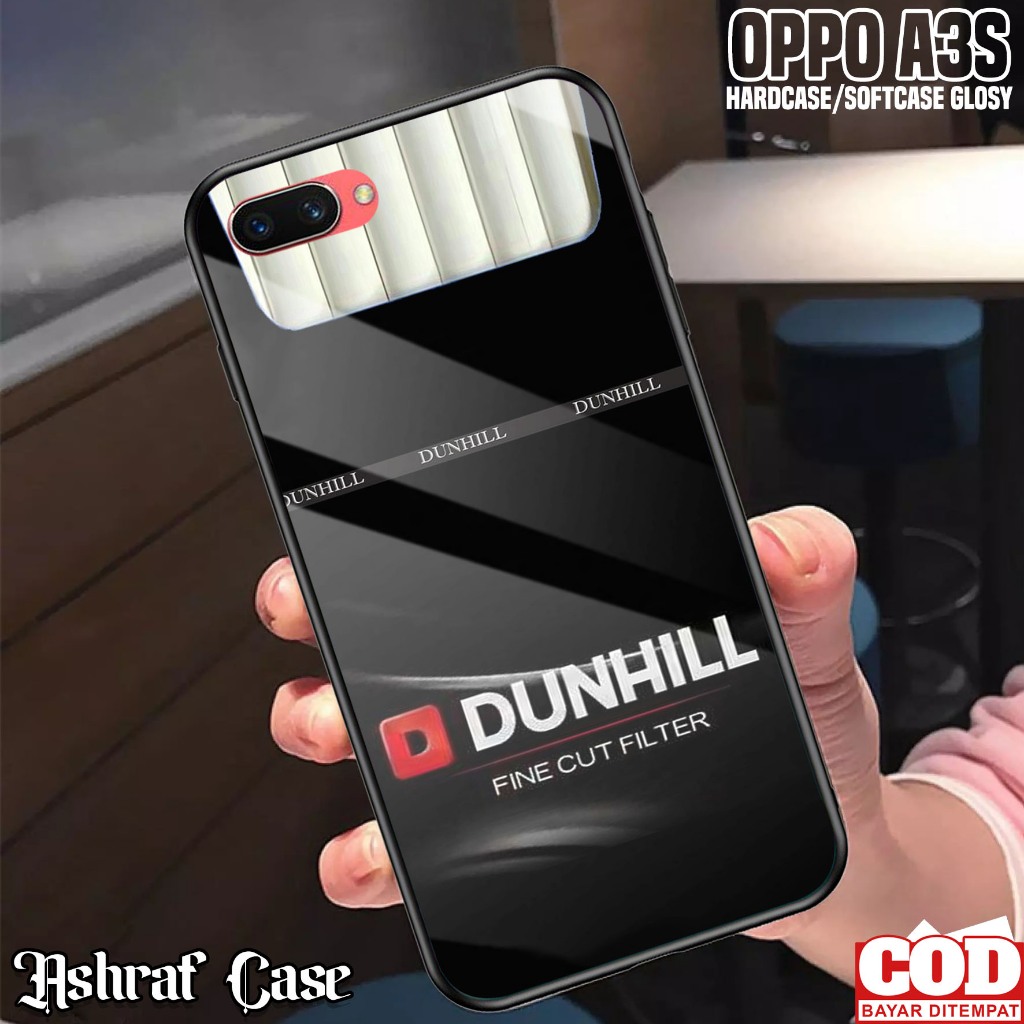 Case Oppo A3S - Casing Hp Oppo A3S ( RKK ) Kesing Hp Oppo A3S - Silikon Hp Oppo A3S - Softcase Glass