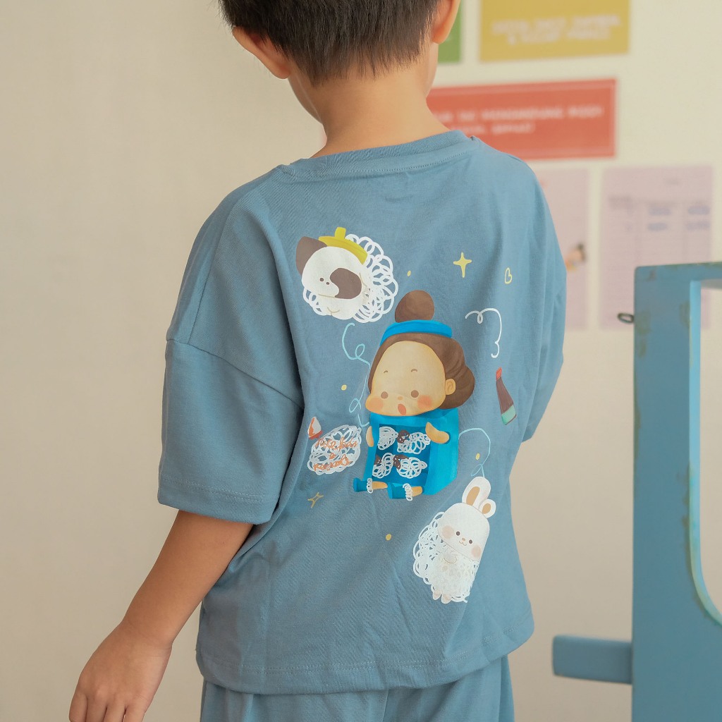 Nice Kids X Reejools - Jadools Toddler  Set (Setelan Anak Unisex 1-6 Tahun)