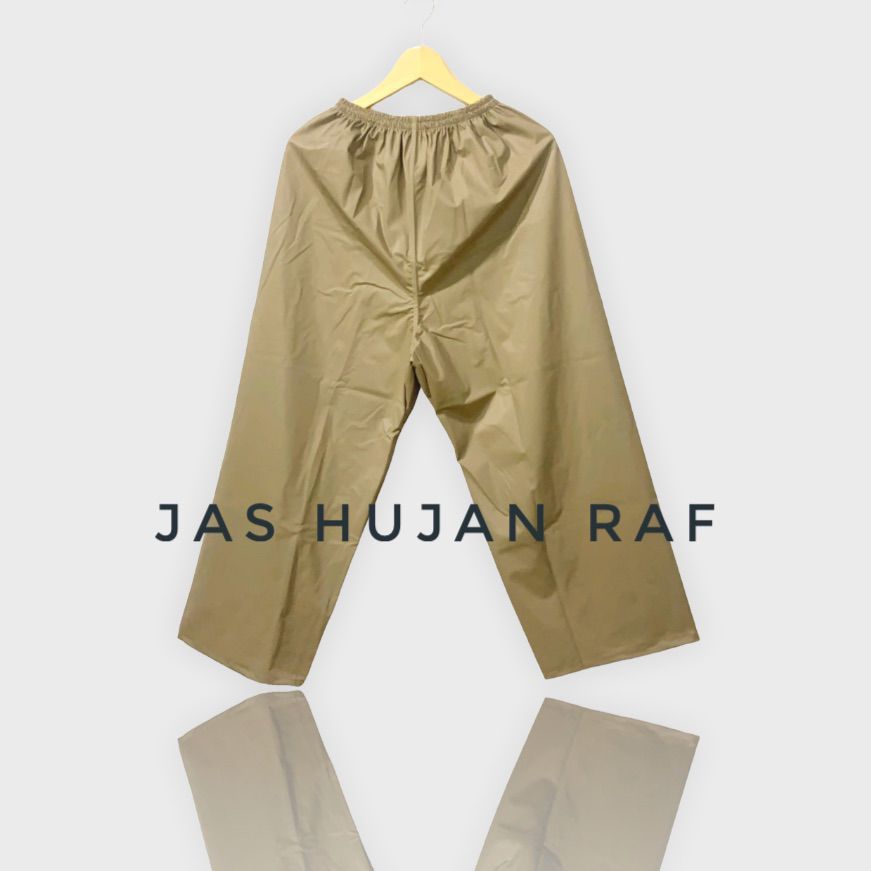 Celana Jas Hujan Raf warna Mocca