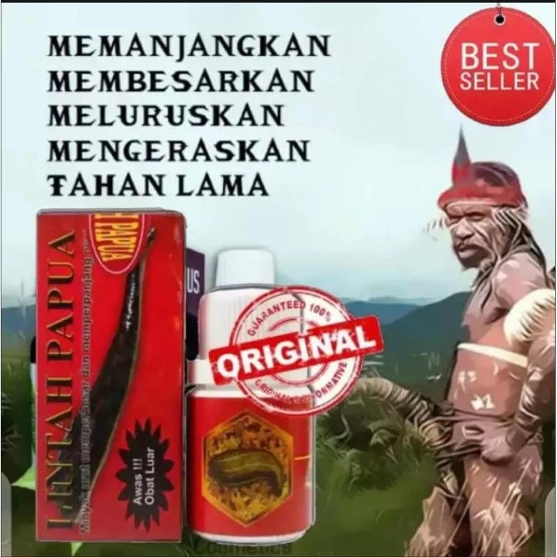 Minyak lintah merah asli Papua 100% original