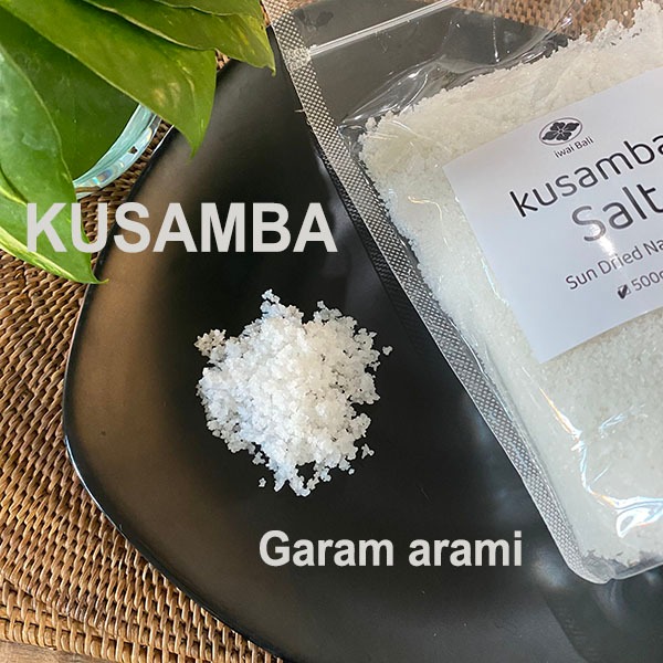 

Garam Alami Kusamba Bali/ Natural sun dried salt