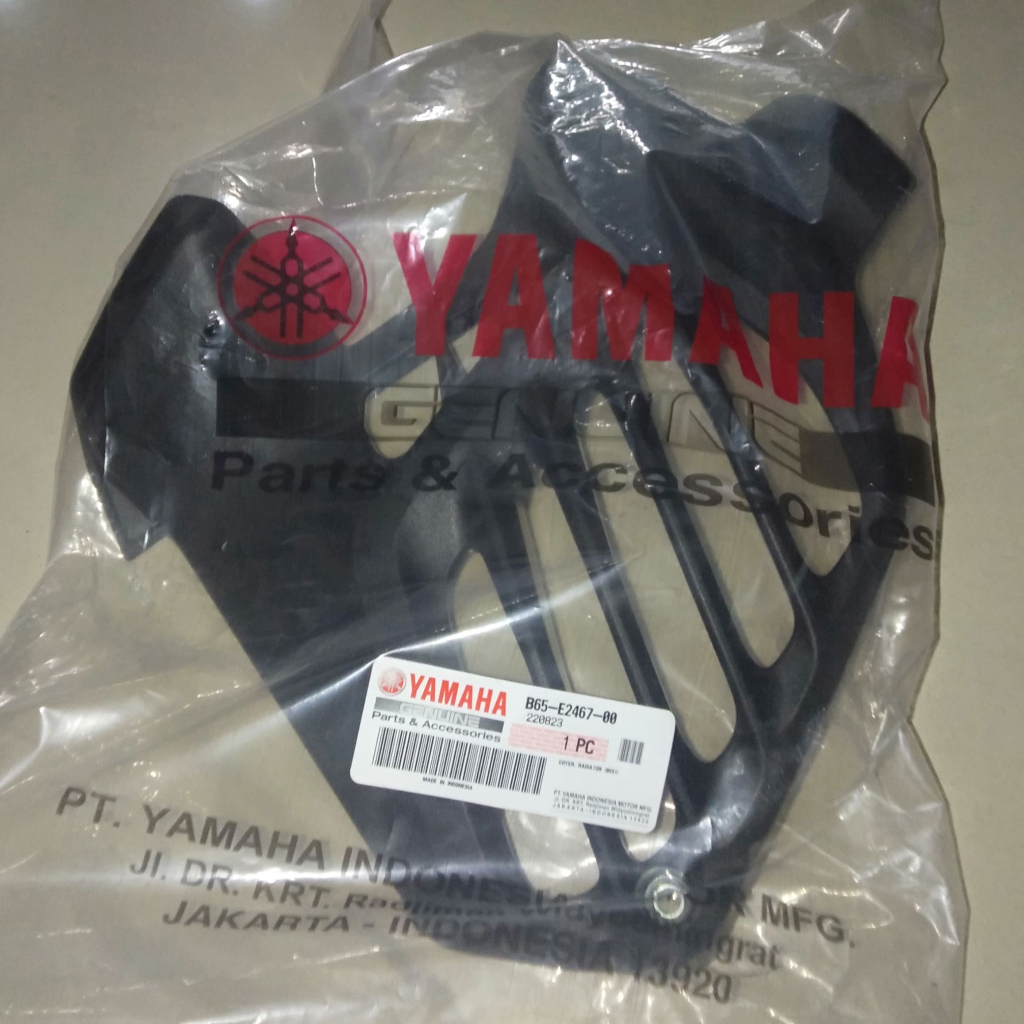 COVER, RADIATOR / COVER TUTUP RADIATOR - AEROX OLD ( B65-E2467-00 )