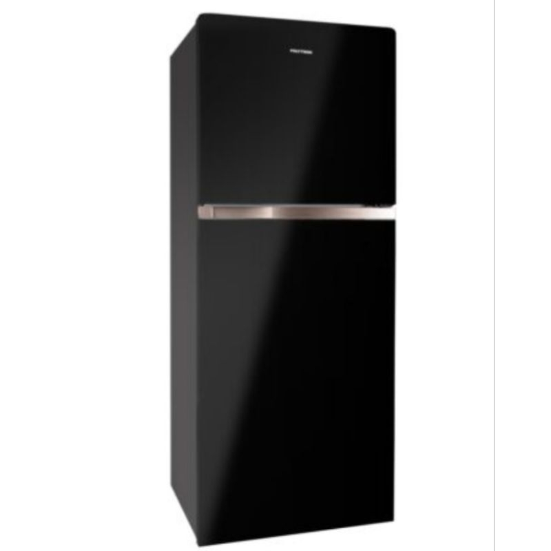 KULKAS 2 PINTU POLYTRON PRW 29MNX GLASS DOOR HITAM -Jabodetabek