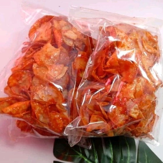 

KERIPIK SINGKONG BALADO LENGKET PEDAS MANIS BALADO MERAH/RUJAK/BALADO RENDANG 250GR _ CAHAYAsnack